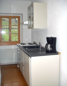 Küche der Ferienwohnung Marias Glück Küche der Ferienwohnung Marias Glück